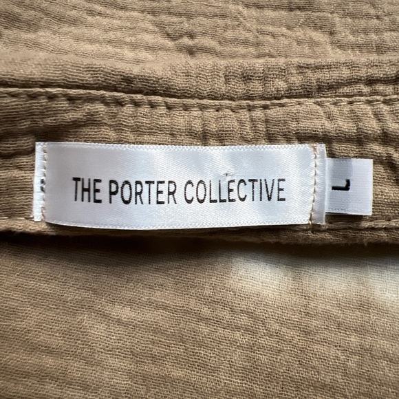 The Porter Collective Guaze Button Up Shirt - Picture 5 of 6